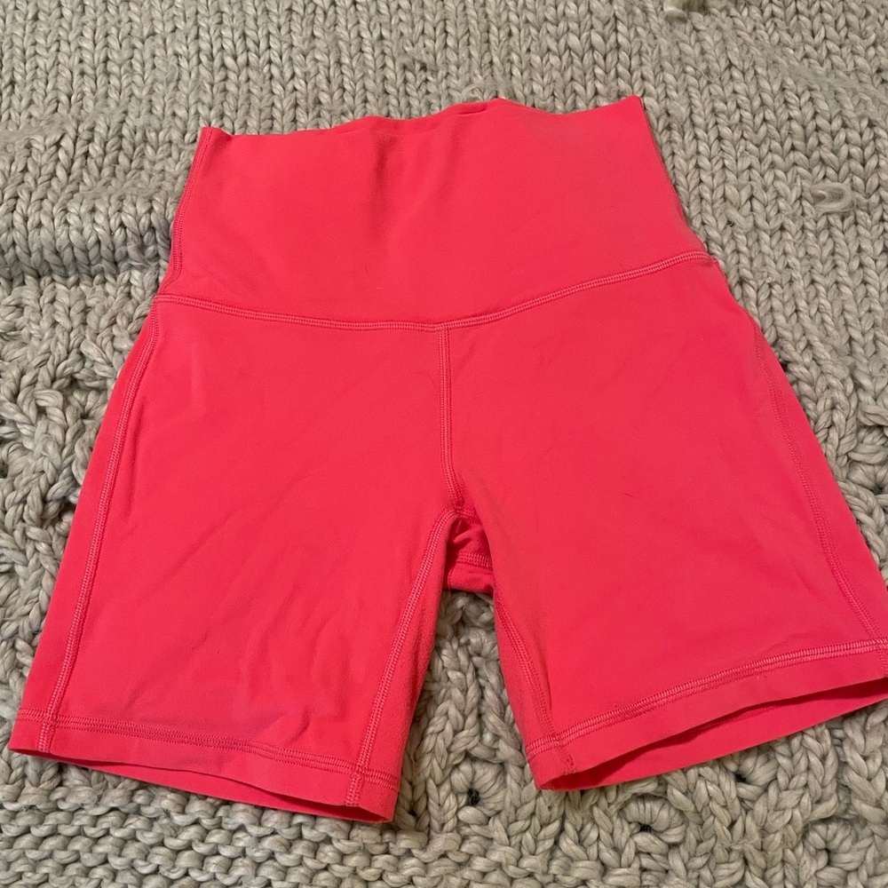Lululemon align biker shorts size 4!